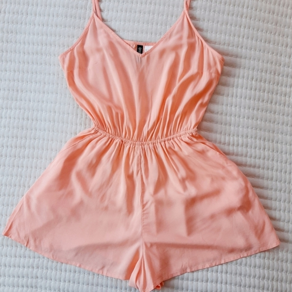 H&M Peachy Pink Romper  Size S